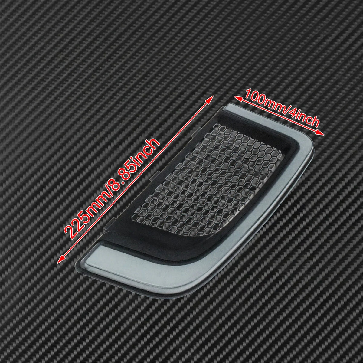 Grille inférieure de carénage LED noire pour Harley-Davidson Touring - vue 5