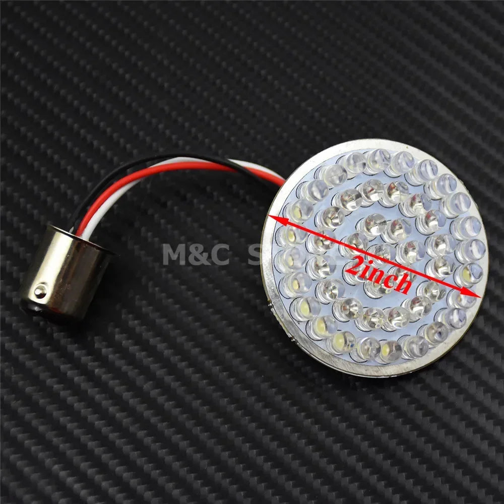 Inserts LED 1157 de clignotant pour Harley Touring Softail Dyna - vue 6