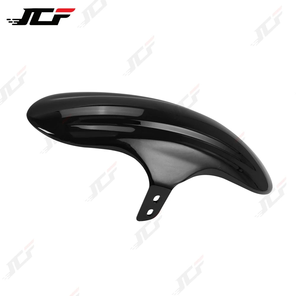 Garde-boue avant moto noir brillant pour Harley-Davidson Softail Street Bob - vue 7