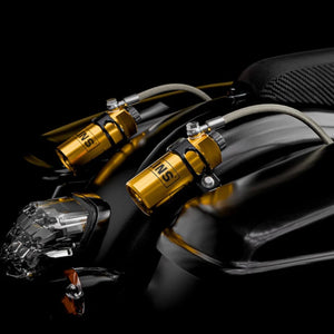 Support de Réservoir Déporté d'Amortisseur CNC pour Harley Touring 2014+ – photo 3/8