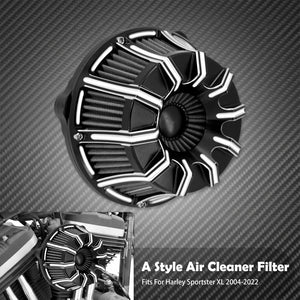Filtre à Air CNC à Boîtier Ouvert - Harley-Davidson Sportster, Dyna, Softail, Touring – photo 9/10