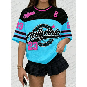T-shirt Femme Jersey Sport California - vue 3