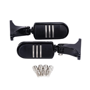Repose-pieds passager arrière en acier pour Harley-Davidson Touring, Electra Glide, Road King 1993-2024 – photo 6/8