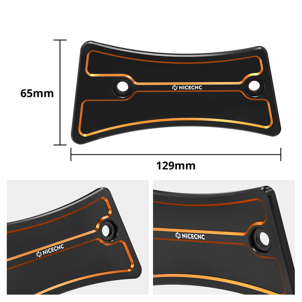 Cache de Renfort de Cadre (Crossbrace Cover) Aluminium - Harley-Davidson Street Glide, Road King, Road Glide 2017-2023 – photo 3/9