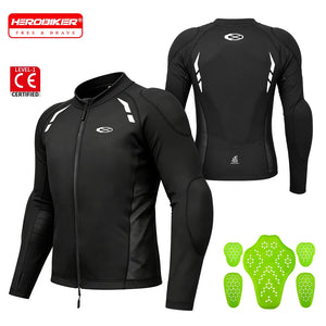 Blouson moto homme noir protections intégrées - vue 7
