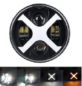 Phare LED 7 pouces pour Harley Softail - vue 2
