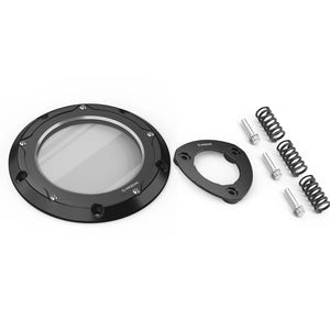 Cache d'embrayage Derby et plaque de puissance M8 pour Harley-Davidson Street Glide FLHX, Road Glide, Road King FLHR, Electra Glide – photo 12/12