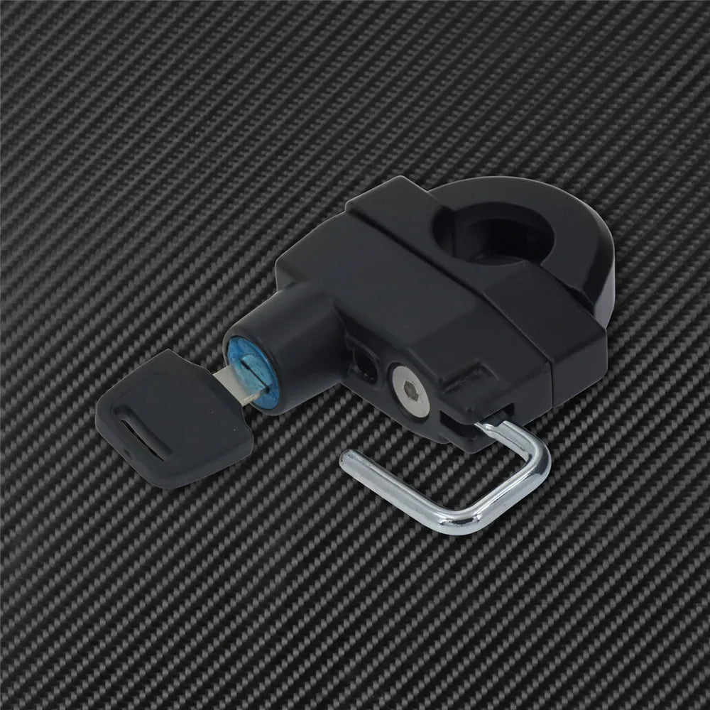 Antivol de Casque pour Guidon 25mm avec 2 Clés - Harley-Davidson Sportster, Touring, Dyna, Softail – photo 4/7