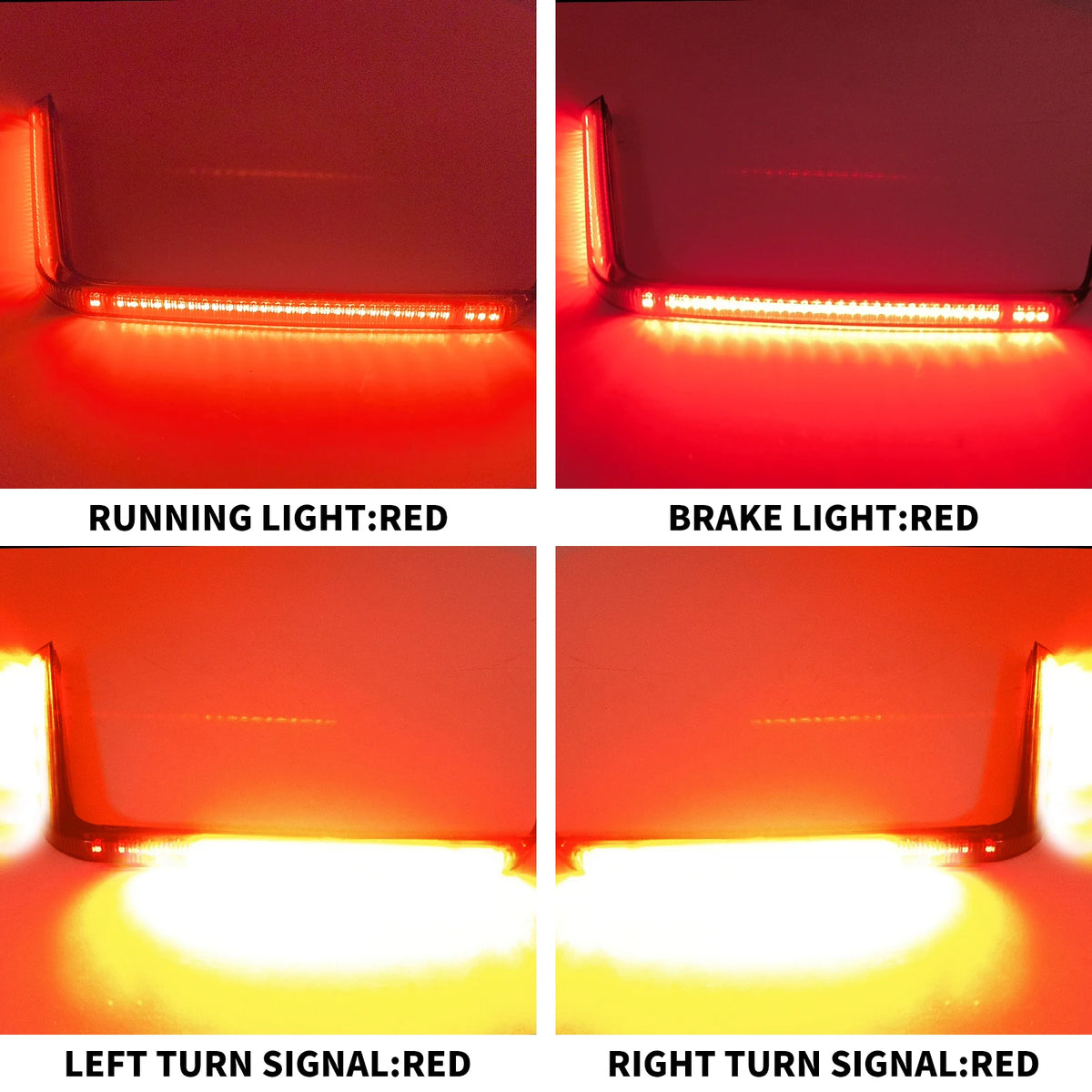 Feux LED de Sacoche (Position/Stop/Clignotant) - Harley-Davidson Touring CVO 2023, Touring avec Sacoches d'Origine 2024-2025 – photo 5/8