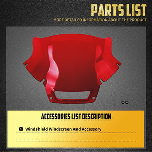 Pare-Brise 8" (Windshield) Multicolore - Harley-Davidson Low Rider ST 2022-2025 – photo 5/11