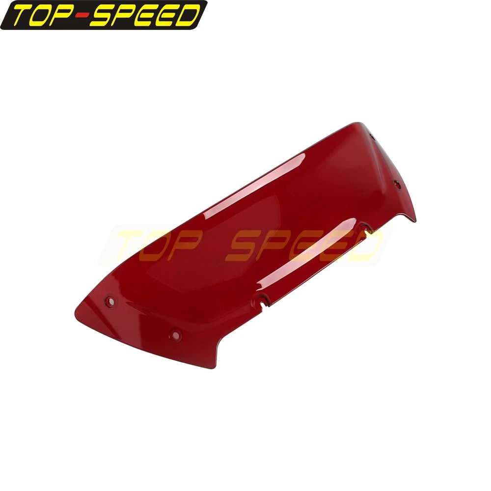 Pare-brise fendu bleu pour Harley Road Glide - vue 4
