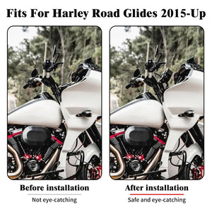 Risers avec support de compteurs pour Harley Road Glide - vue 2