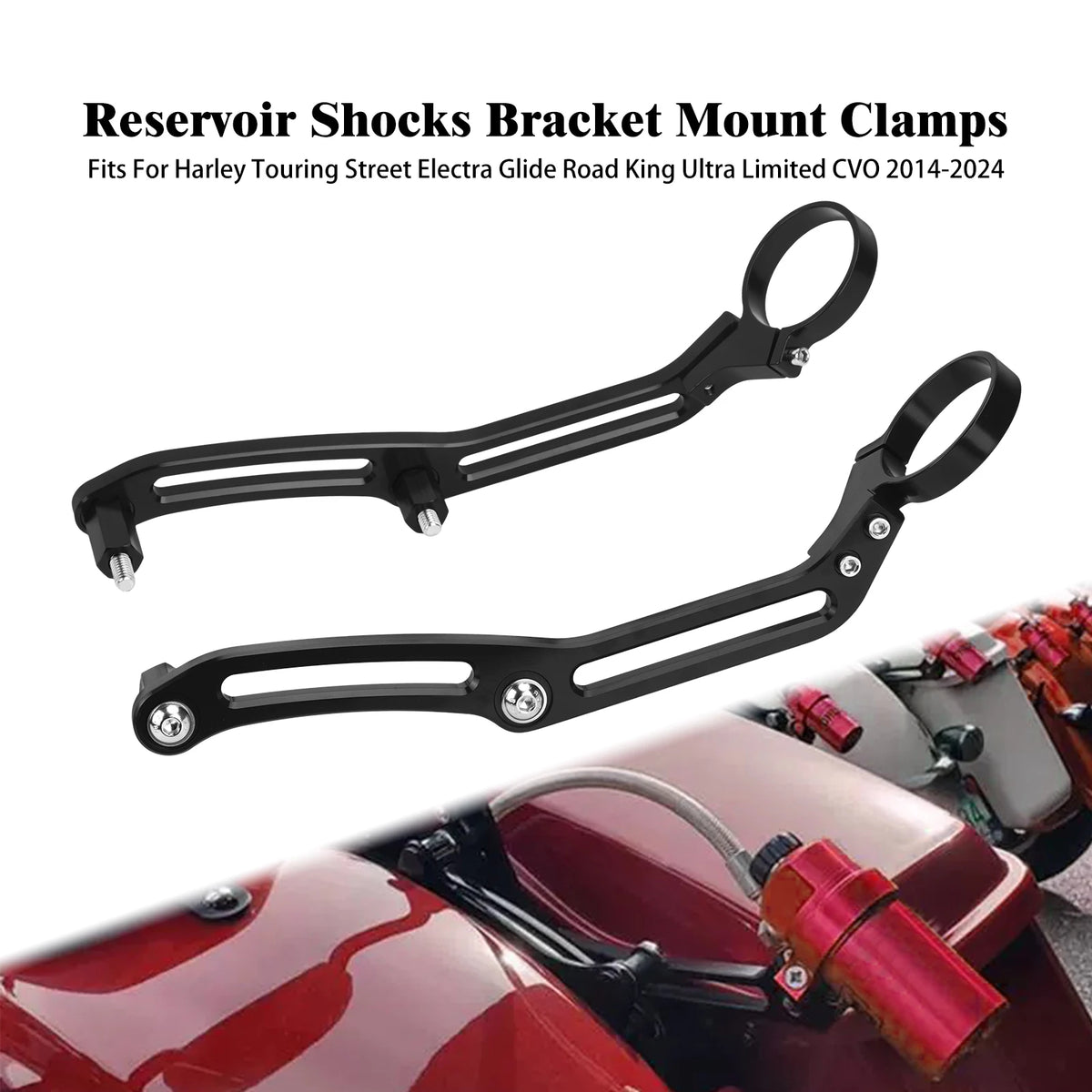 Support de bocal d'amortisseur pour Harley-Davidson Touring - vue 8