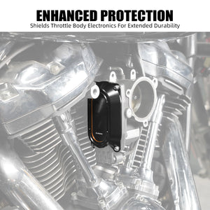 Cache de Corps de Papillon (Throttle Body Cap) Aluminium - Harley-Davidson Street Glide, Road King, Road Glide – photo 2/9
