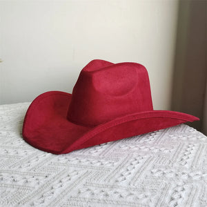 Chapeau cowboy en suédine - vue 26