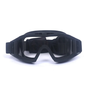 Lunettes Masque Tactiques 3 Verres - Moto, Airsoft, Ski - vue 14