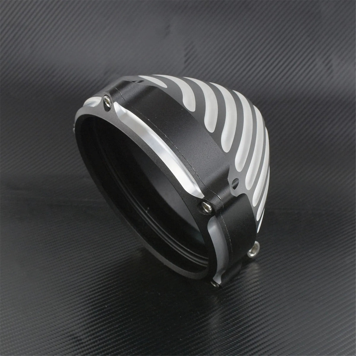 Carter/Cache de Phare 5,75" avec Support de Fixation Basse - Harley-Davidson Sportster, Dyna, Softail – photo 8/9