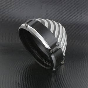 Carter/Cache de Phare 5,75" avec Support de Fixation Basse - Harley-Davidson Sportster, Dyna, Softail – photo 8/9
