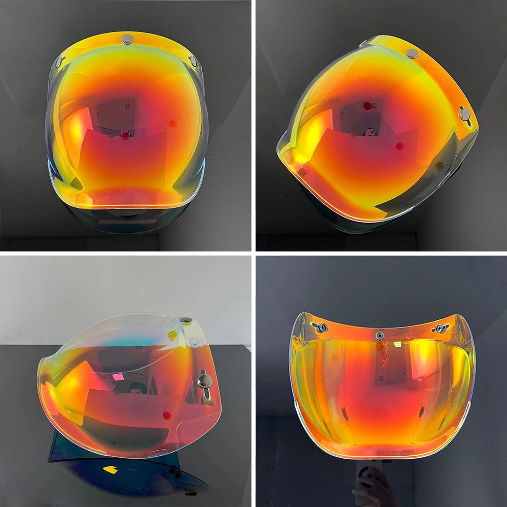 Visière Bulle Relevable pour Casque Jet Haute Résistance - vue 8