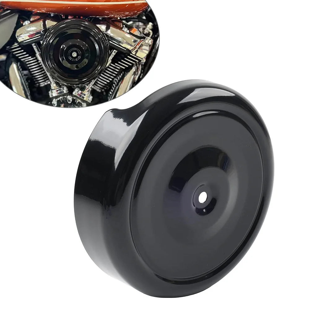 Couvercle de filtre à air rond 8 pouces pour Harley Softail Sportster - vue 6