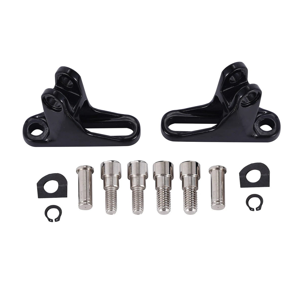 Repose-pieds passager arrière en acier pour Harley-Davidson Touring, Electra Glide, Road King 1993-2024 – photo 3/8