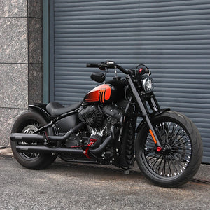 Caches d'Écrou d'Essieu Avant/Arrière CNC pour Harley Touring, Softail, Sportster – photo 2/24