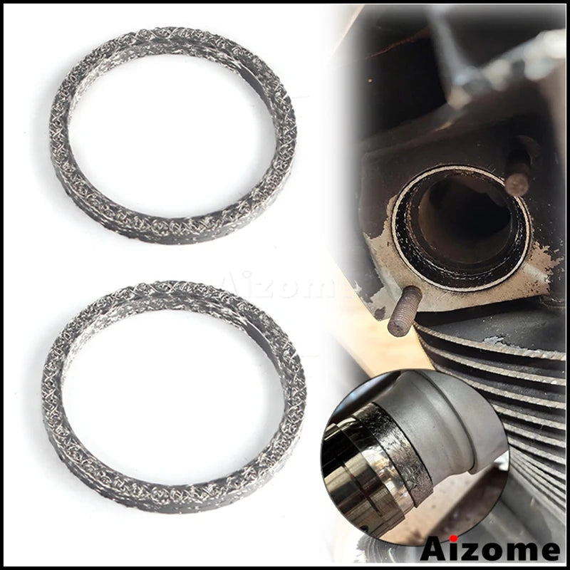 Joints de collecteur d'échappement pour Harley Big Twin Sportster - vue 1