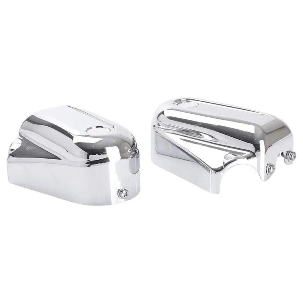 Caches d'axe arrière chromés pour Harley Softail Deluxe - vue 5