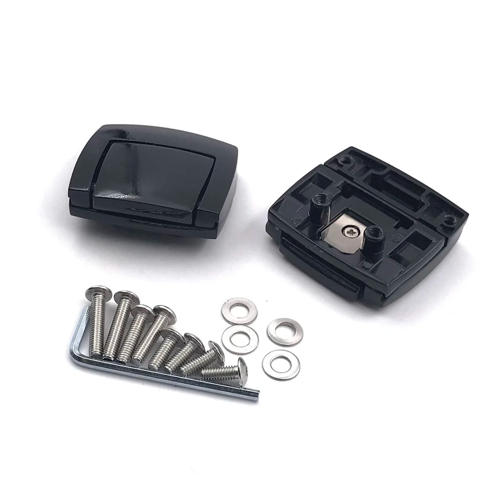 Serrures de Top Case Chromées pour Harley Touring 1980-2013 – photo 3/6