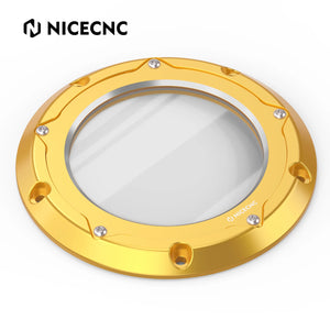 Cache de carter d'embrayage avec fenêtre transparente pour Harley Touring - vue 10