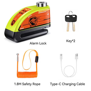 Bloque-disque moto Extractme avec alarme 120 dB - vue 16