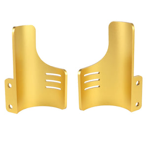 Caches de protection de fourche avant, colliers Noir/Or - Harley-Davidson CVO Road Glide 2023-2024 – photo 4/8