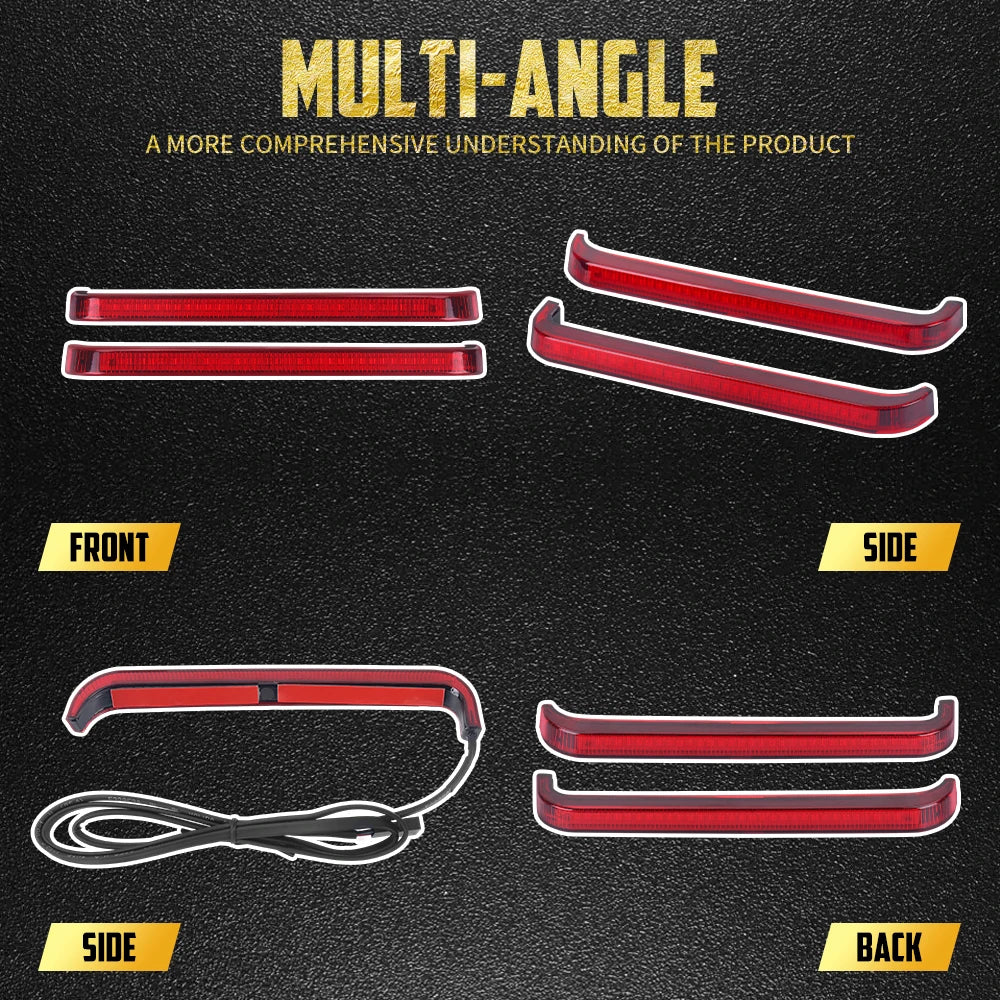 Feux LED de sacoche arrière avec clignotant séquentiel pour Harley-Davidson Touring 2023.5-2025 – photo 3/8