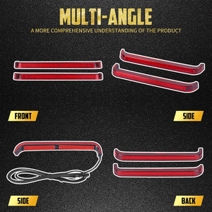 Feux LED de sacoche arrière avec clignotant séquentiel pour Harley-Davidson Touring 2023.5-2025 – photo 3/8