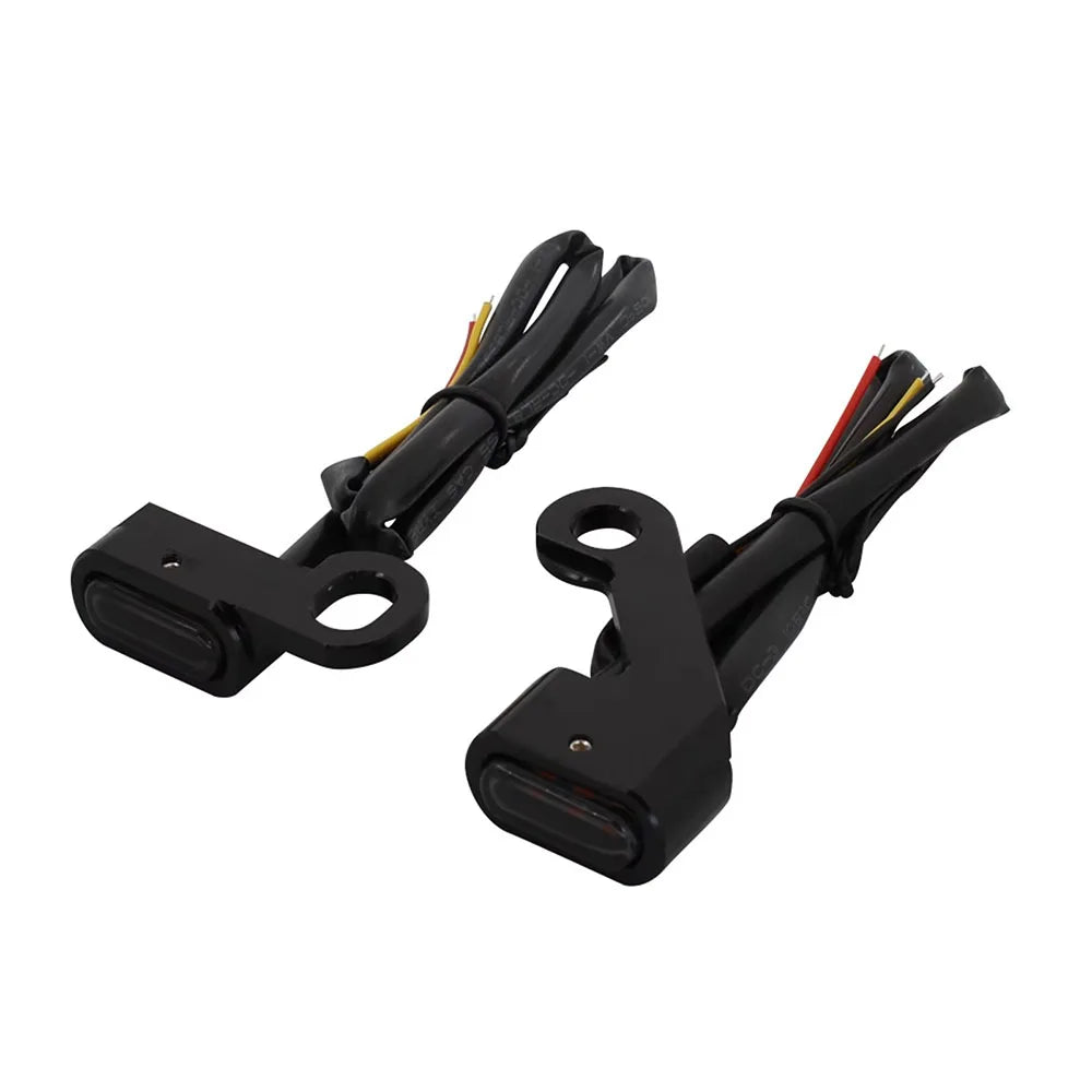 Clignotants avant LED mini pour Harley Softail, Dyna et Sportster - vue 4