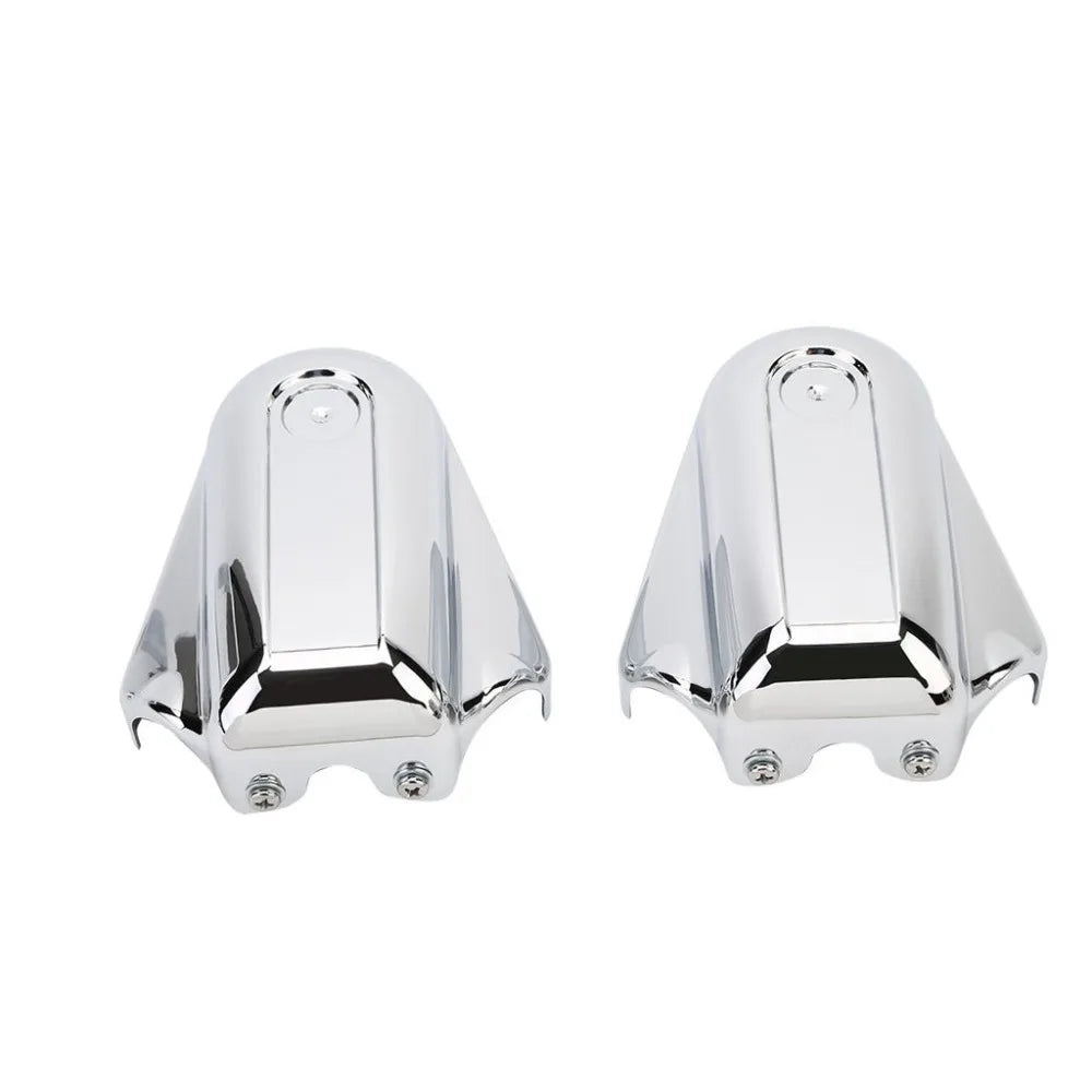 Caches d'axe arrière chromés pour Harley Softail Deluxe - vue 4