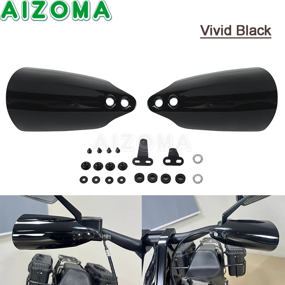 Protège-mains peints pour Harley Touring - vue 11