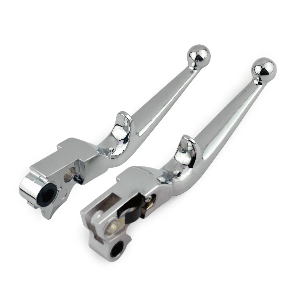 Leviers de frein et d'embrayage pour Harley Sportster, Softail, Dyna et Touring - vue 4