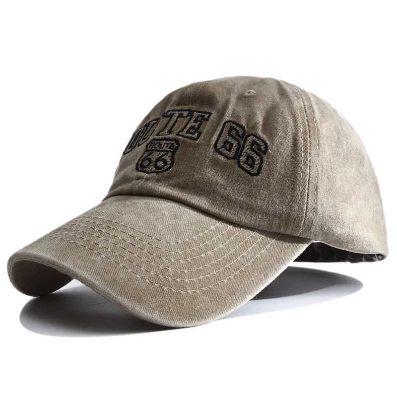 Casquette snapback brodée Route 66 - vue - vue 9