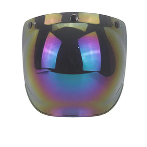 Écran solaire bulle rétro pour casque moto - vue - vue 20