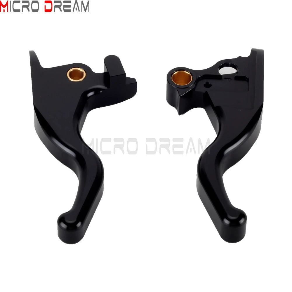 Leviers de frein et d'embrayage courts pour Harley Softail 2015-2024 - vue 12