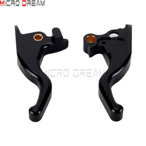 Leviers de frein et d'embrayage courts pour Harley Softail 2015-2024 - vue 12