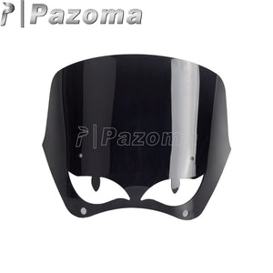 Carénage de phare avec pare-brise pour moto Harley Softail - vue 11