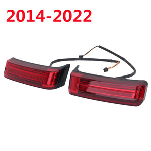 Feux arrière LED de sacoches, clignotants et stop, pour Harley Touring 1997-2022 - vue 7