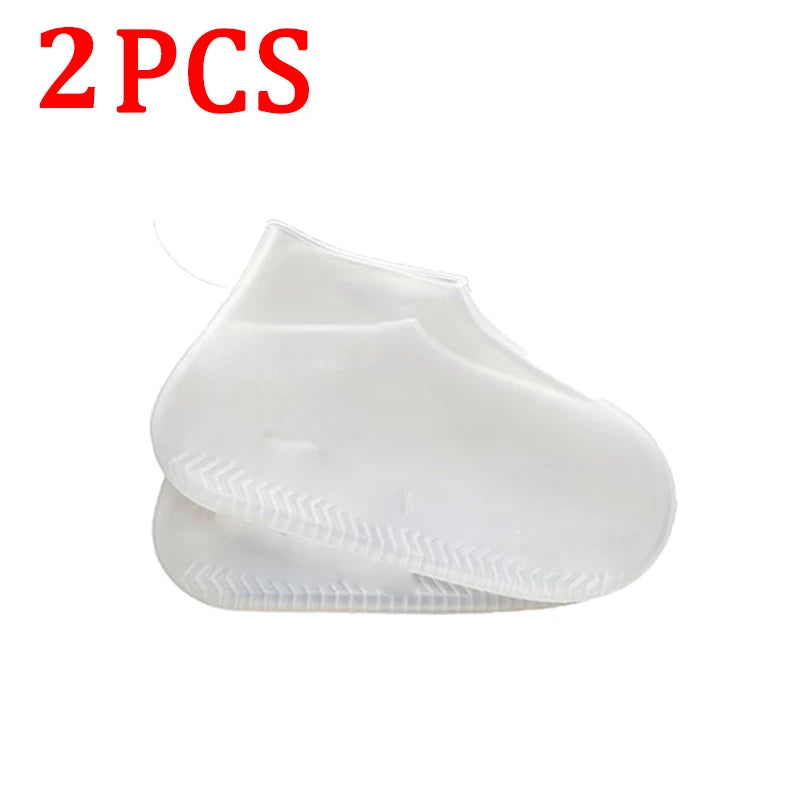 Couvre-chaussures en silicone réutilisables, imperméables et antidérapants - vue 16