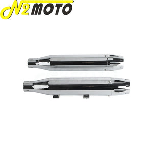 Ligne d'échappement chromée pour Harley Sportster - vue 3