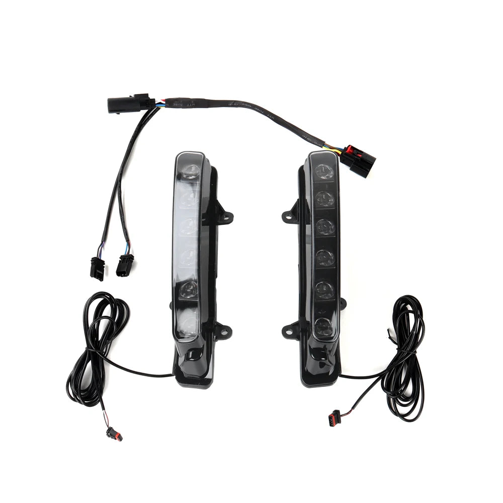 Feux LED de carénage inférieur avec clignotants pour Harley Touring - vue 7