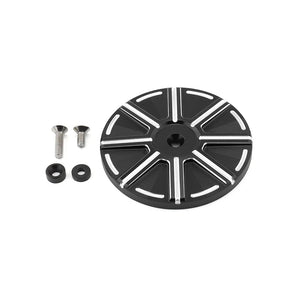 Couvercle de filtre à air rond aluminium pour Harley Dyna Softail Touring - vue 7