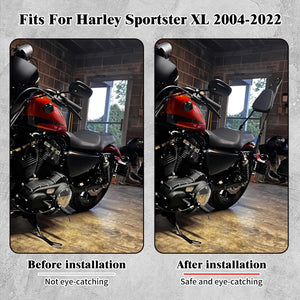 Dossier Passager (Sissy Bar) - Harley-Davidson Sportster XL 2004-2022 & Dyna 2006-2017 – photo 2/8