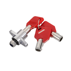 Serrures de sacoche avec 3 clés pour Harley Touring 1993-2013 - vue 2
